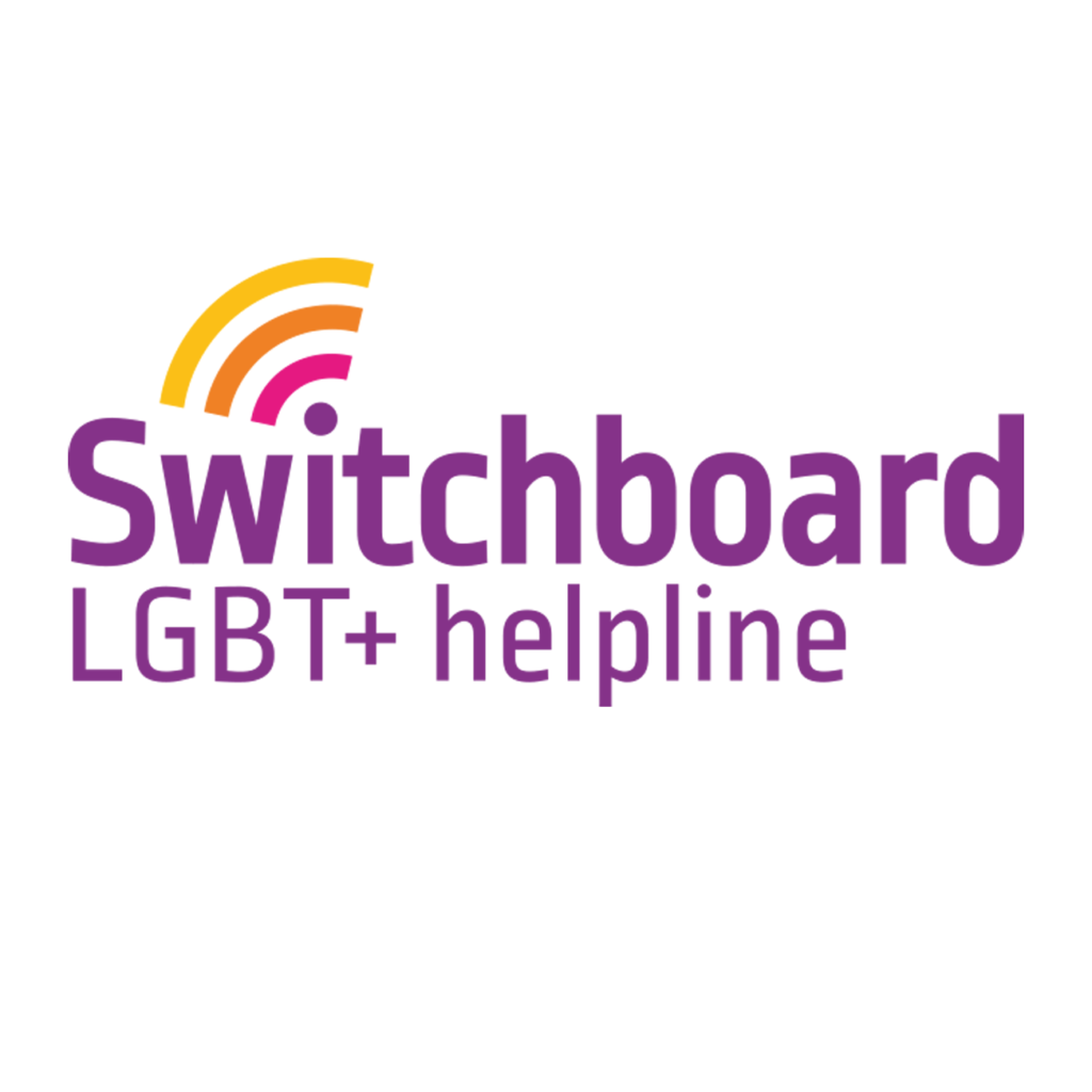 Switchboard LGBT+ Helpline Logo